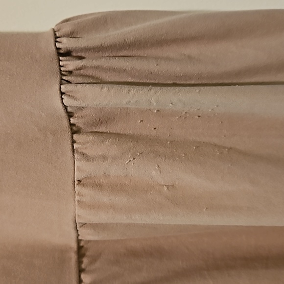 Zenana Taupe Blouse Size 1x - Picture 7 of 9